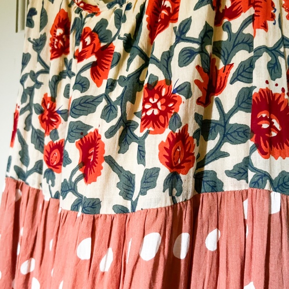 NWOT Roller Rabbit Dakota Maxi Dress ~ Medium - Picture 4 of 4